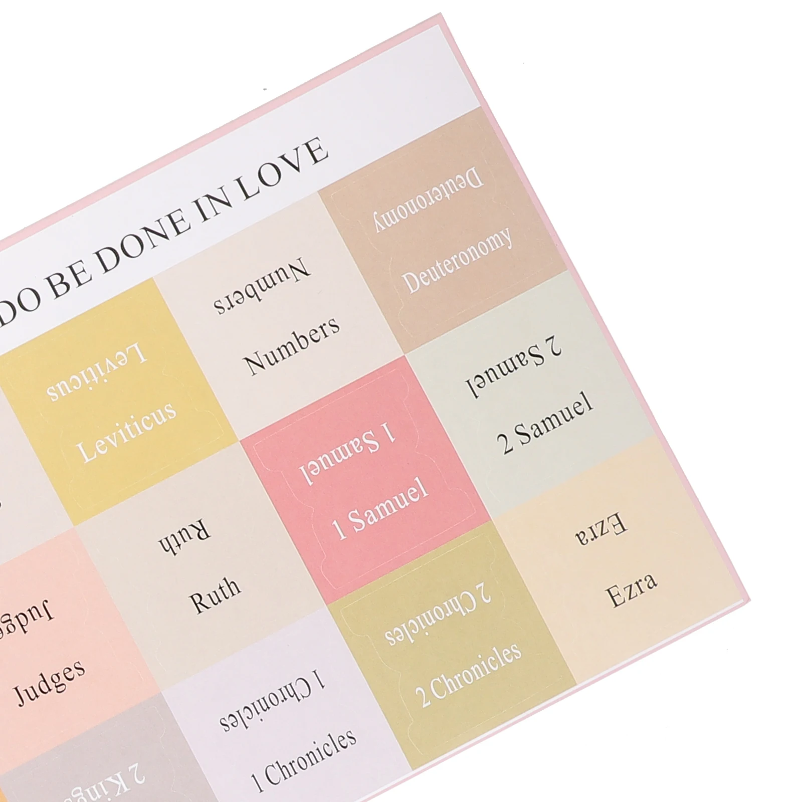 

5 Sheets Index Label Stickers Page Markers Tabs Book Adhesivs Laminated Reading Decorative Paper Miss Bible