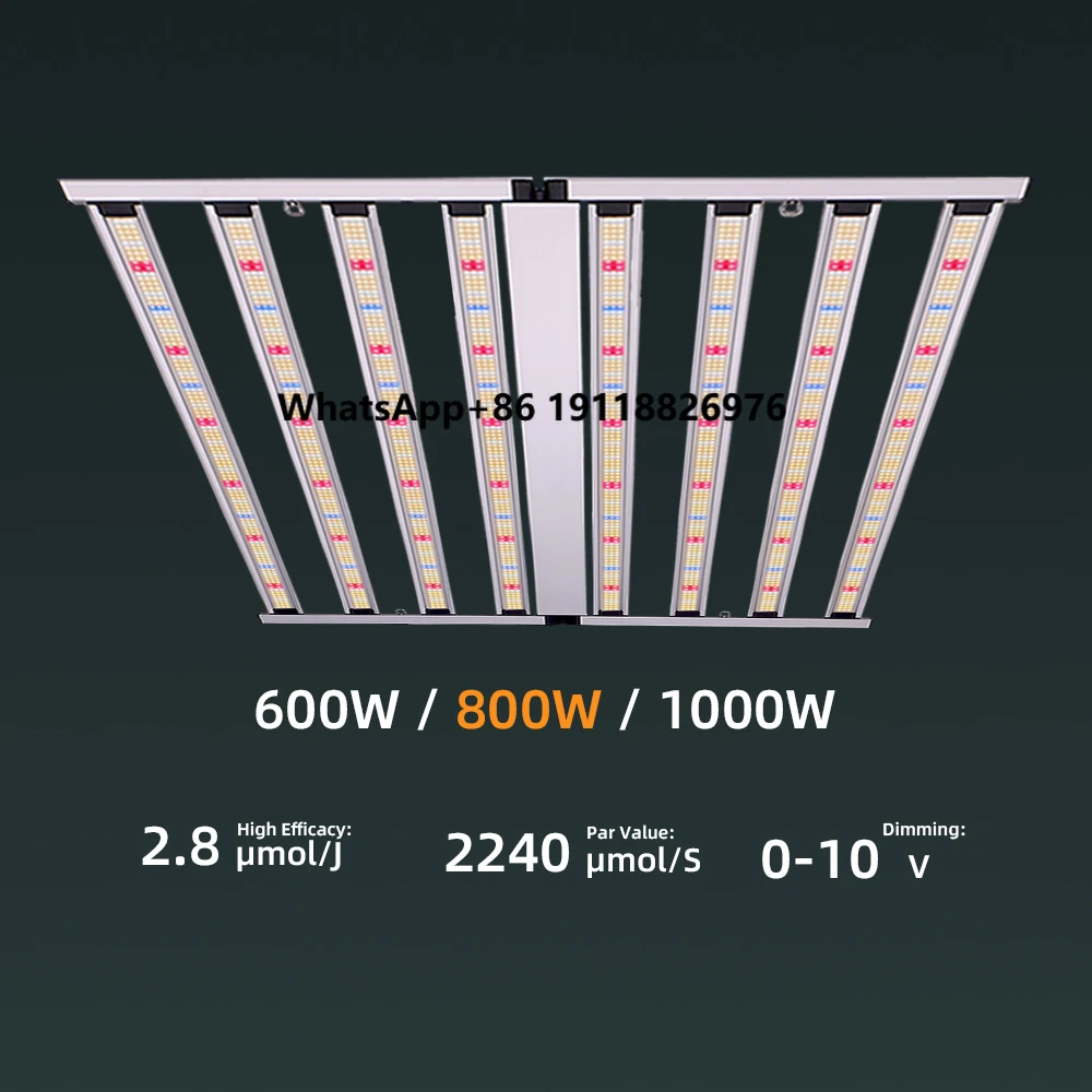 Samsung LM301H EVO Lm281B Полный спектр освещения для выращивания растений 320 Вт 400 Вт 650 Вт 800 Вт 1000 Вт Коммерческие светодиодные фонари для выращивания растений в помещении