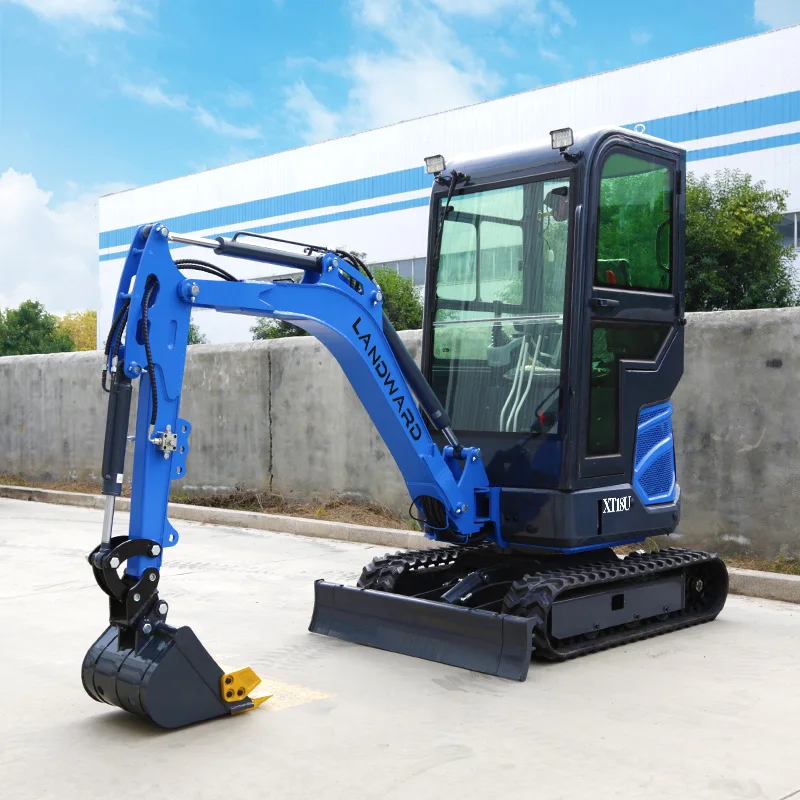 คุณภาพสูง 2 ตันรถขุดขนาดเล็กโรงงานขายตรงยุโรปสวนฟาร์มใช้ Mini Digger 1.8 ตัน Crawler Excavator ที่กําหนดเอง