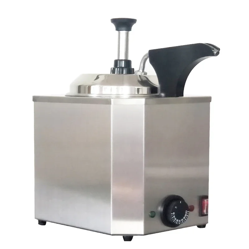 220V 800W Butter Cheese Cheese Dispenser Hot Chocolate Machine Heater Stainless Steel Fudge Sauce Dispenser CDN-350