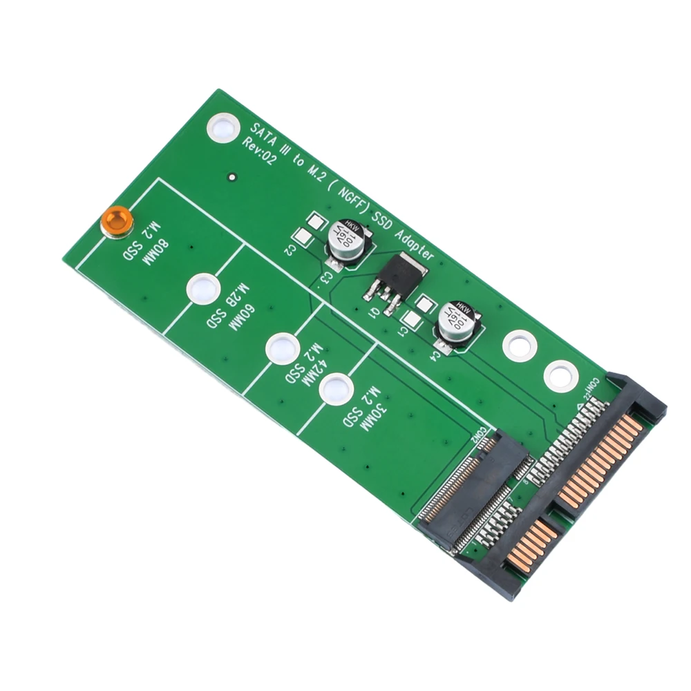 RIRIHI M2 NGFF to SATA3 adapter card M2 NGFF SSD solid-state to SATA3 interface adapter expansion card