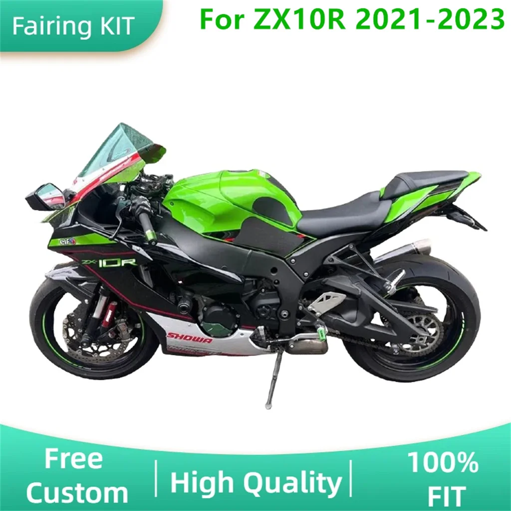 For Kawasaki 2021 2022 2023 ZX 10R 21 22 23 ZX10R Motorcycle Fairing Kit ABS Road Racing Body Repair Aftermarket Parts Customize