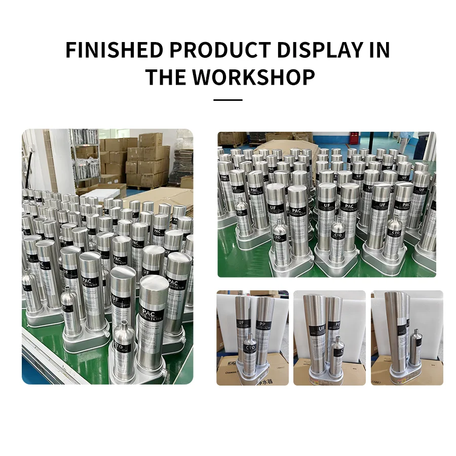 

EIREE 3 Stage Water Purifier Household Kitchen Table Water Filter Ultrafiltration Water Purifier Direct Drinking