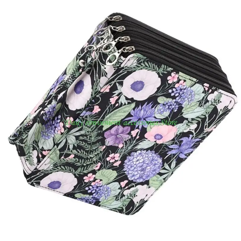 97QB أكياس تخزين قلم قلم رصاص عالية السعة 168 قلم قلم قلم قلم ملون متعدد الوظائف. #2