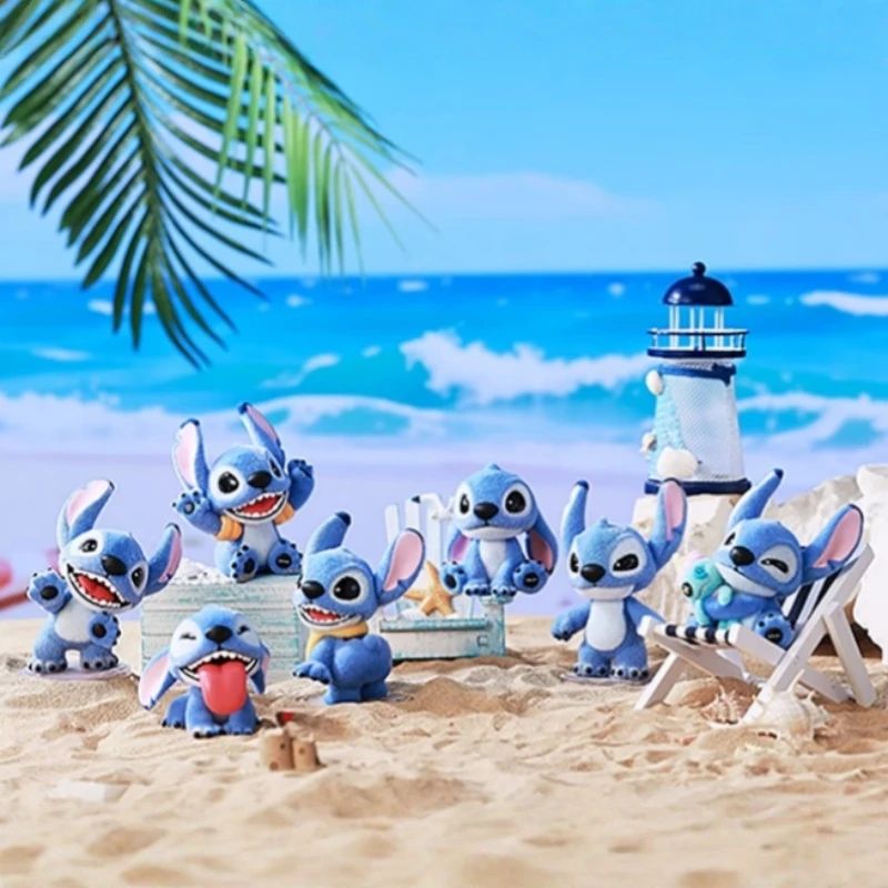 

MINISO Disney Lilo Stitch Series Stitch и пушистые приключения слепая коробка анимационная модель стежка милый орнамент детская игрушка в подарок
