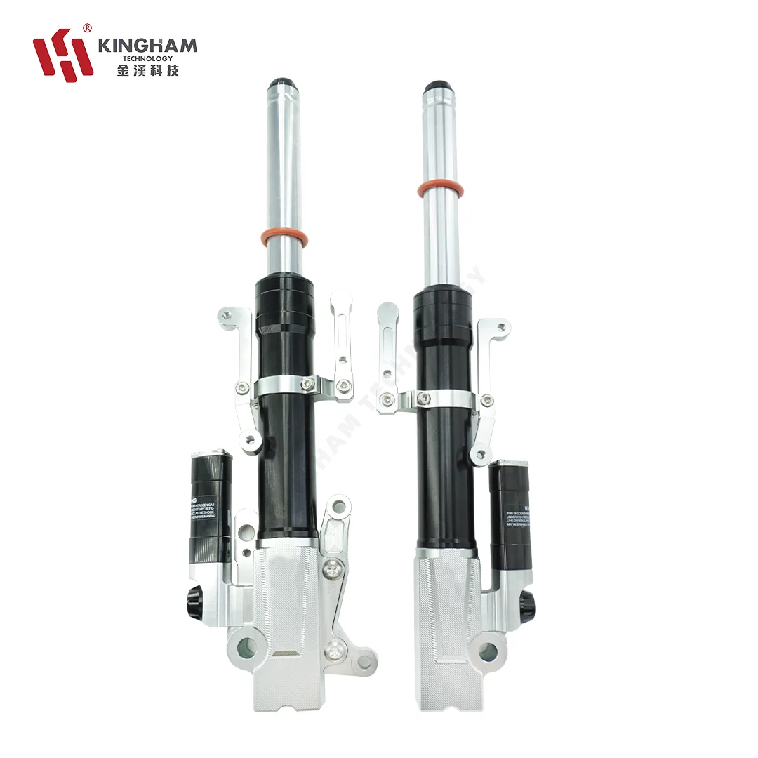 KINGHAM Motorcycle Shock Absorber HONDA Vario Click 160 Rebound Adjustable Aluminum ABS Customization Front Shock Absorber