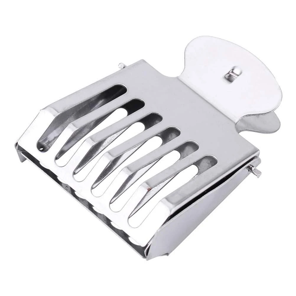 5pcs Beekeeping Clips Stainless Steel Durable Catcher Cage Essential Tool for Beekeeper Gardening Supplies