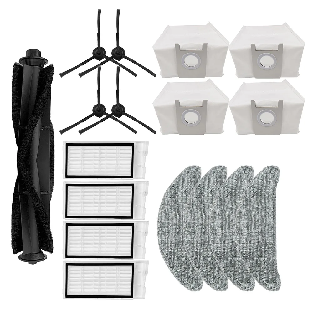 Сменная деталь для Xiaomi Roidmi Eve Plus SDJ01RM, основная боковая щетка, Hepa фильтр, Швабра, пылесборник, запасные части, аксессуары Сменная деталь для Xiaomi Roidmi Eve Plus SDJ01RM, основная боковая щетка, Hepa фильтр, Швабра, пылесборник, запасные части, аксессуары