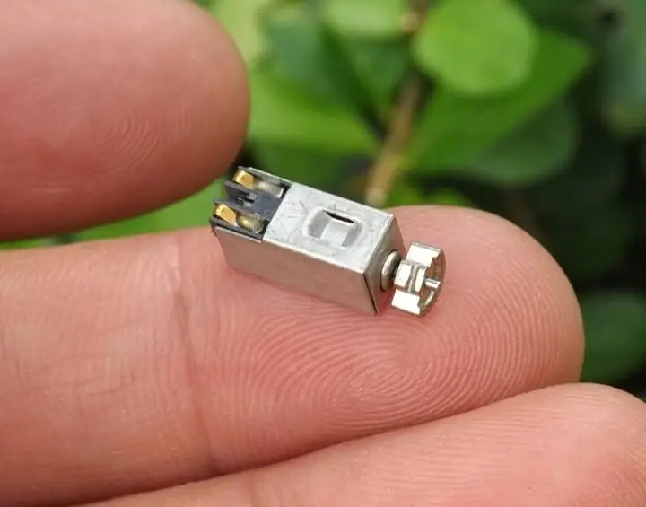 การสั่นสะเทือนของมอเตอร์แบบไมโครและการสั่นมอเตอร์ Dc 1.5v ถึง 3v เครื่องสั่นมอเตอร์ขนาดเล็ก