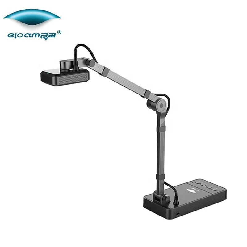 1510 Mini High-Speed 15MP White LED Projector USB Interface Document Scanner Teaching Presentation Visualizer A3 OCR 1
