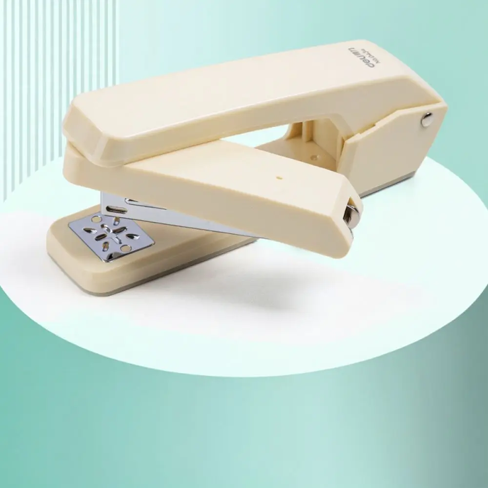 For Deli Multi Angle Rotating Stapler 360 Degree Paper Fastener Office Desktop Stationery Durable Binding Machine Supplies