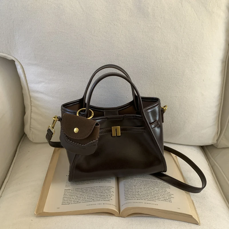 

Functional Women Messenger Bag Cordura Leather Crossbody Purse Ladies Travel Handbag Multiple Secure Pockets