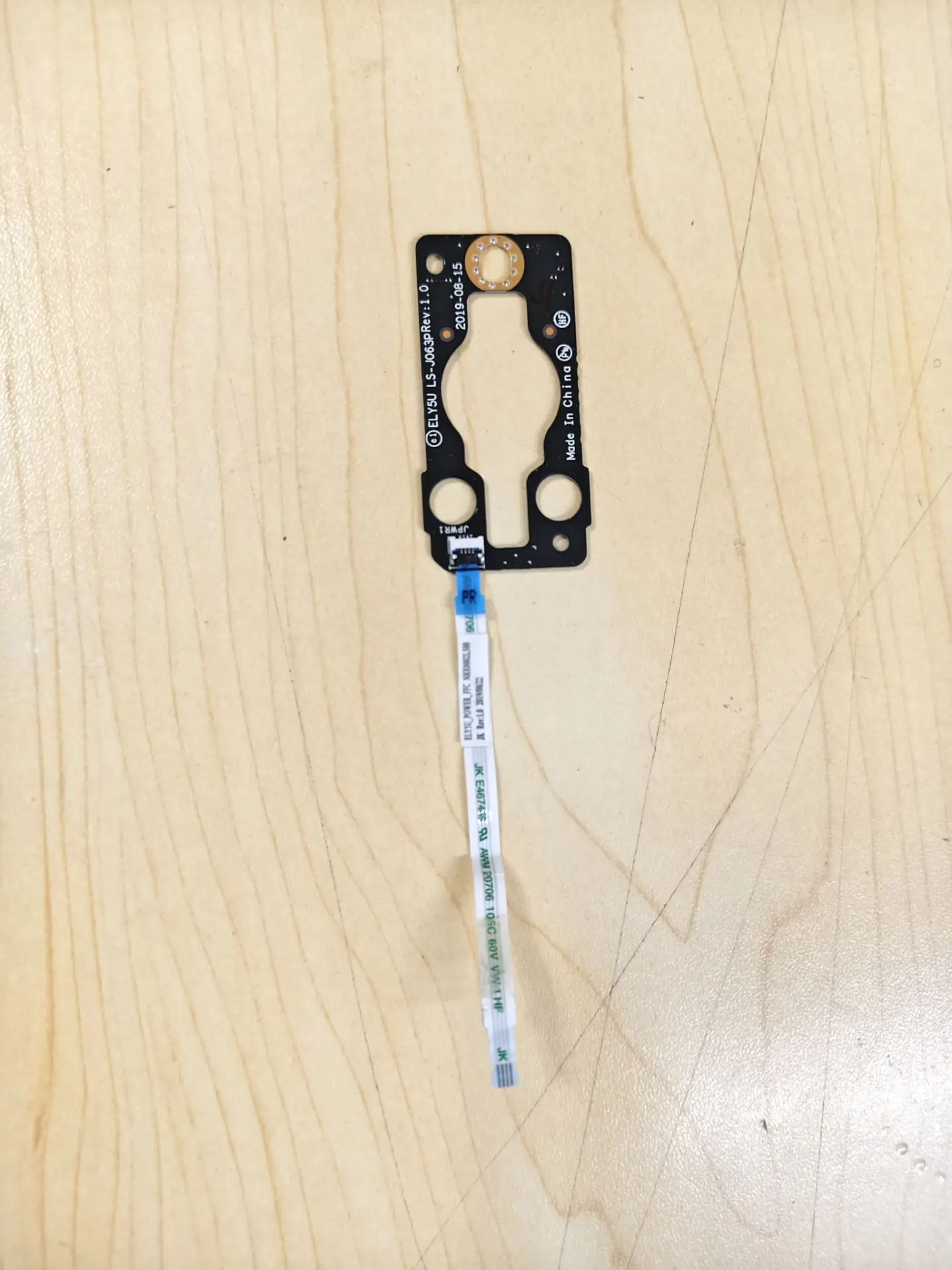 

Used FOR Lenovo Y9000X 2020 POWER BUTTON BOARD W CABLE LS-J063P