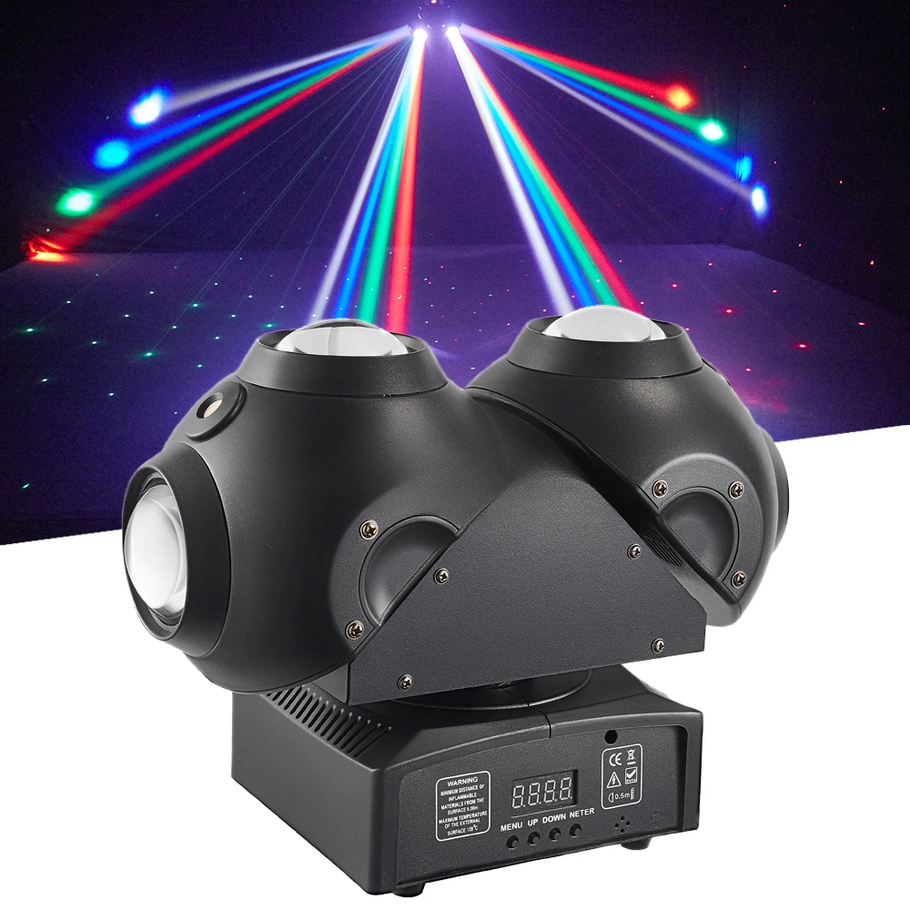 Pro Dj Show 90W Led Beam Moving Light 4*12W Kaleidoscope Lens Effect Laser Party Light