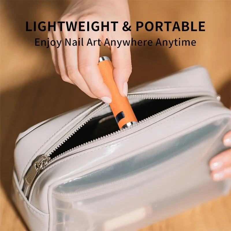 AI Nail Lamp Portable Handheld Wearable Nail Tips Gel Polish Curing Lamp Quick-Dry Light Therapy Lamp with Stand