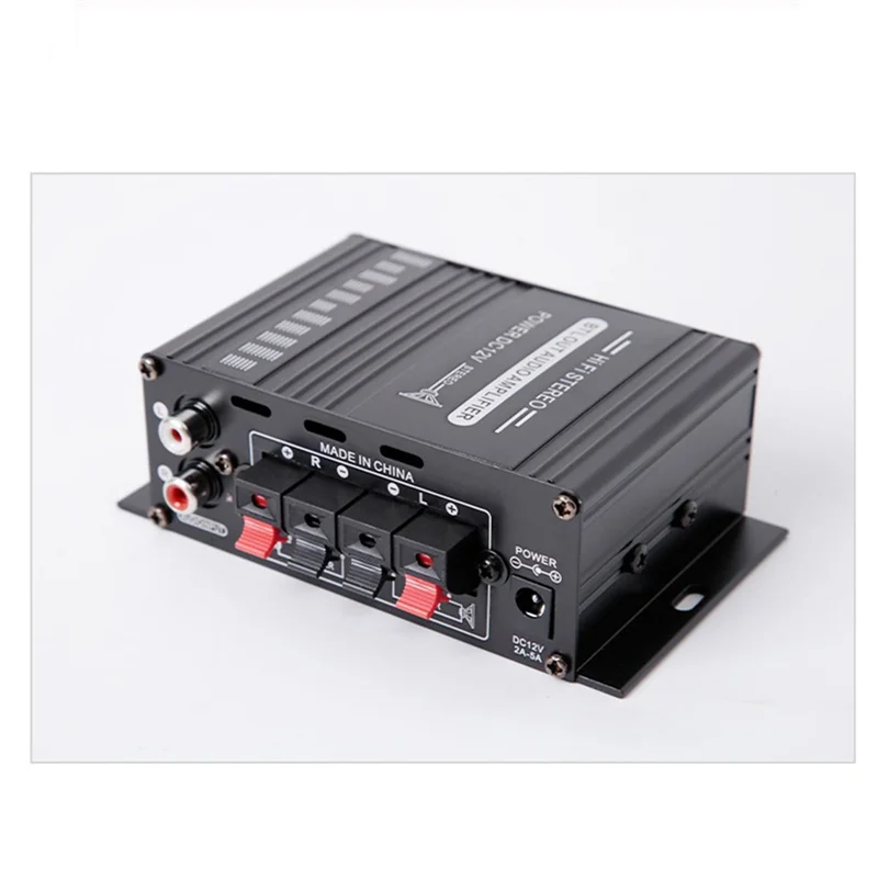 A42Z-AK-160BT 2 Channel Power Amplifier Audio Home Theater Amplifier Support Bluetooth-Compatible With USB/SD AUX Input