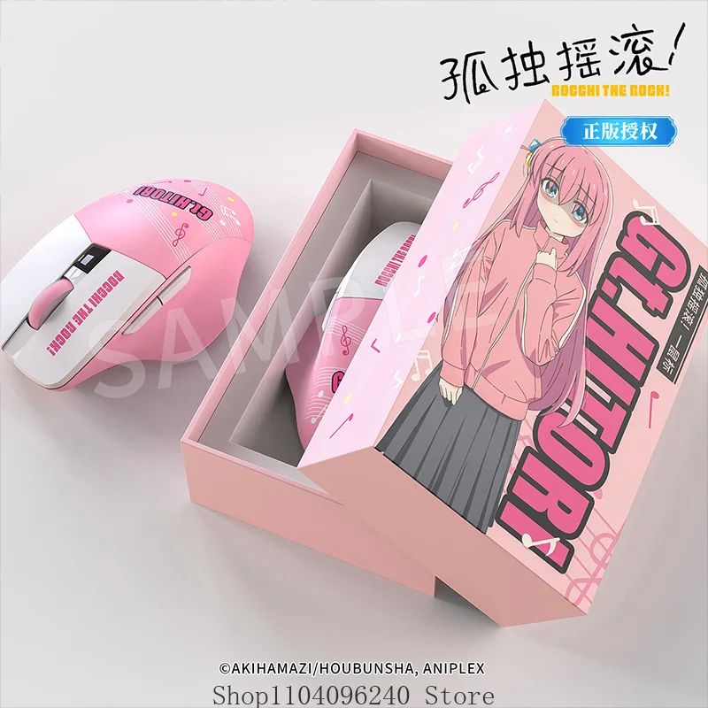 

BOCCHI THE ROCK Gotoh Hitori Ijichi Nijika Аниме Игровая мышь для косплея Bluetooth Мультяшные беспроводные мыши