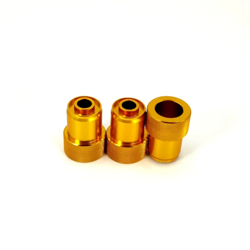 High Quality Gold-Plated Industrial Metal Parts Stainless Steel CNC Machined with Drilling Services