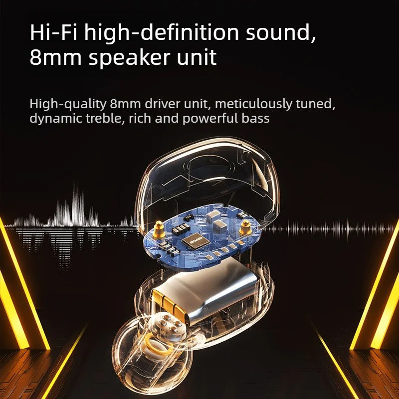 Awei T13 Pro TWS Earbuds IPX6 Ergonomic Fit Running Gym Bluetooth 6.0 In-Ear Earphones Game Mode Low Latency 9H Talk Time Type-C