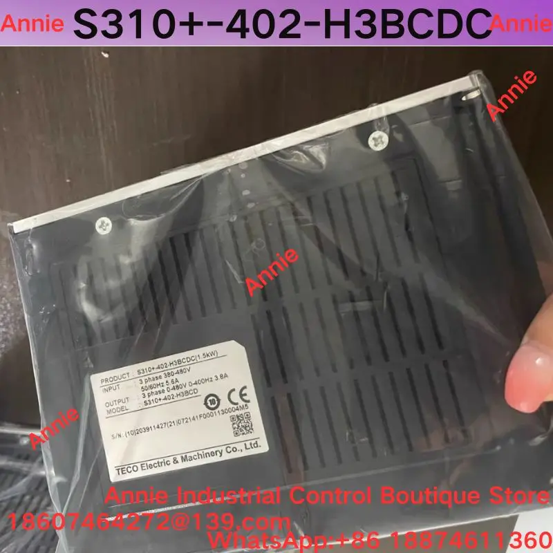 Brand New   S310+402-H3BCDC frequency converter, 1.5KW, 380V three-phase