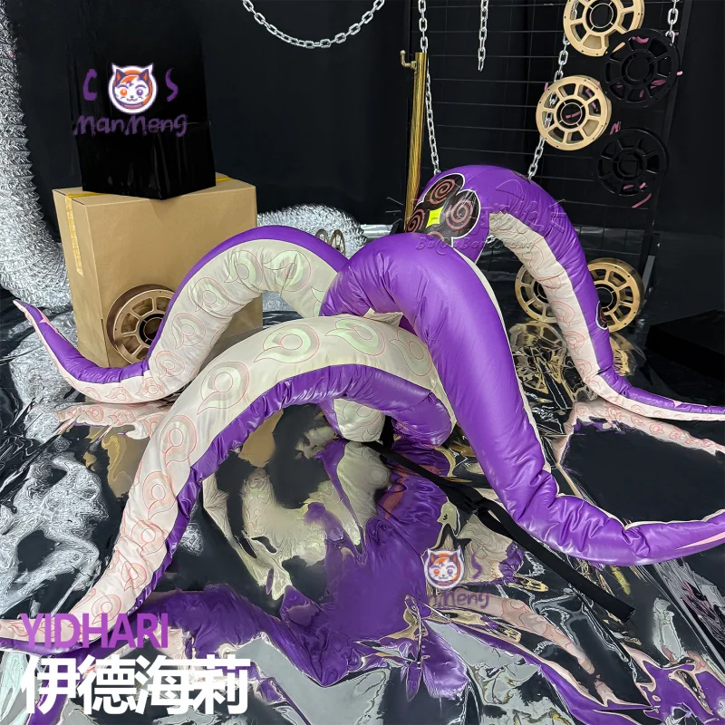 Yidhari Costume Cosplay Gioco Zenless Zone Zero Tuta cappello coda puntello calzini accessori Festa di Halloween Set uniforme dolce da donna