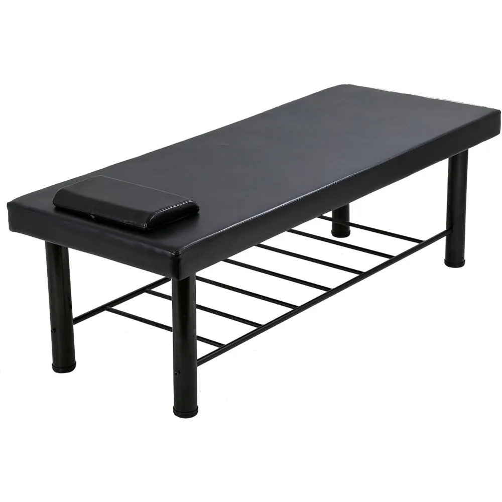 Massage bed.Massage Table Stationary Massage Bed 75’’x29.5” Spa Bed Wide Heavy Duty Lash Bed Stationary Massage Table Salon