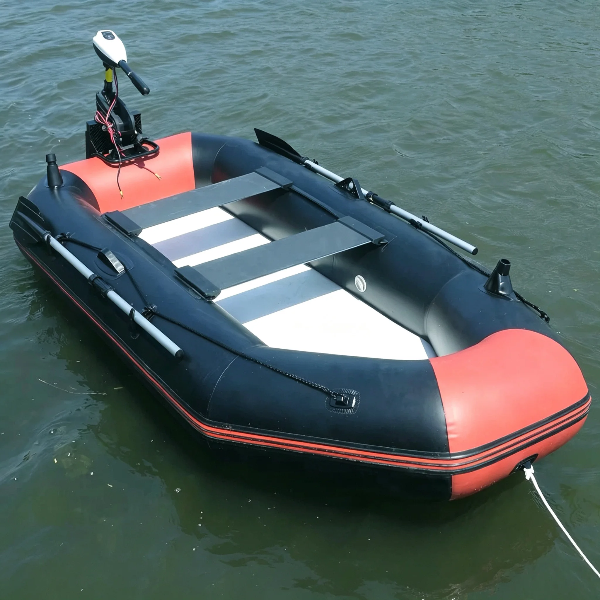 NERAUS 86LBS Electric Outboard Motor Stern Drive Plane Hanging Pound Propeller for Boat New Arrival