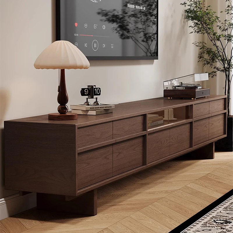 Wabi Sabi Porta TV minimalista Trendy Premium Elegante Porta TV da pavimento Design moderno Muebles De Salón Mobili per soggiorno