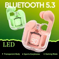New T2 TWS Transparent Wireless Bluetooth Headset HIFI Sound Quality Bluetooth Headphones for All Smartphones