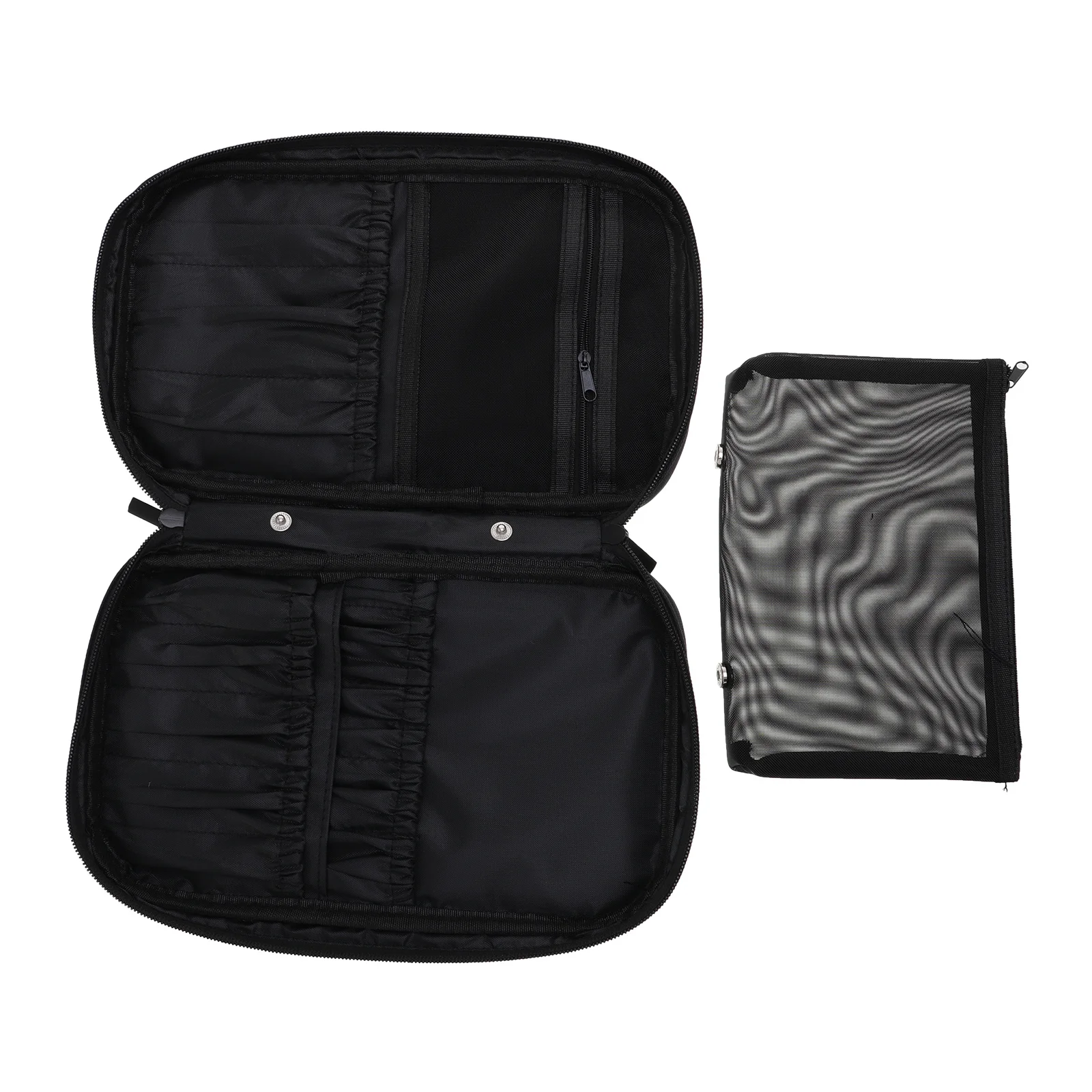 

Durable Waterproof Portable Makeup Pouch Multi Pocket Organizer Cosmetics Bag Travel Christmas Mother's Day Gift