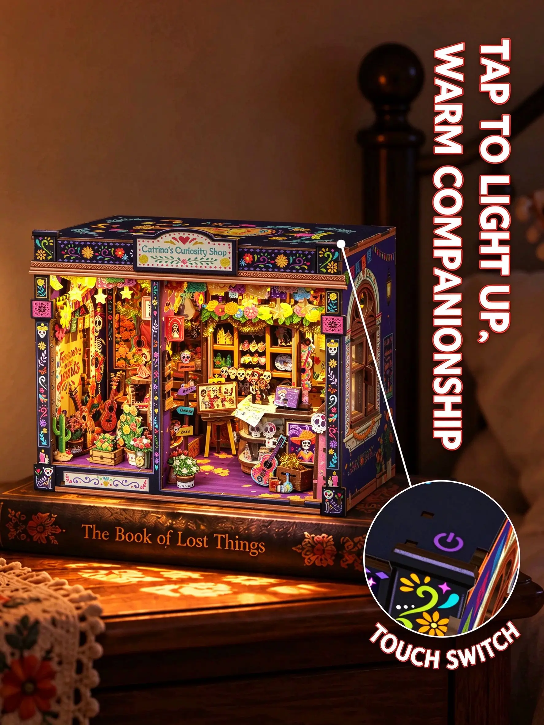DIY Miniature Dollhouse Kit, D - Miniature Led Light Kit For Dollhouse 评论和价格