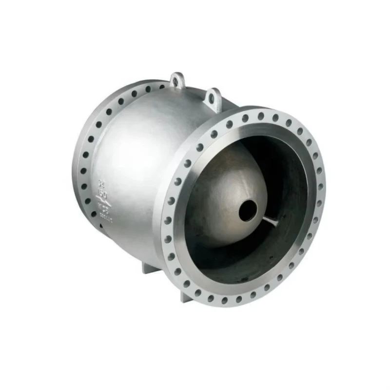 6 Carbon Steel A216 Axial Flow Nozzle Check Valve