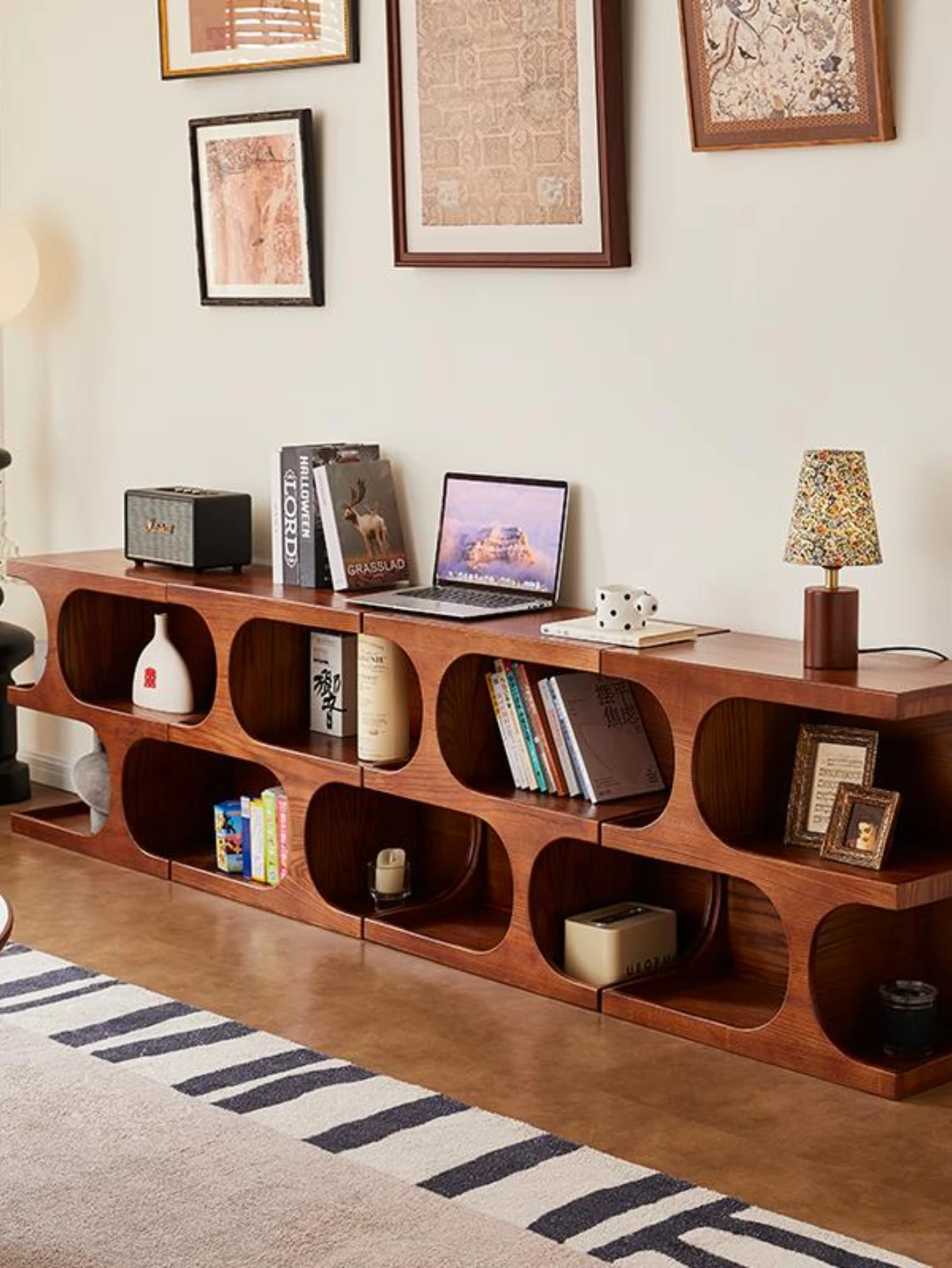 Essenhouten restaurantkast