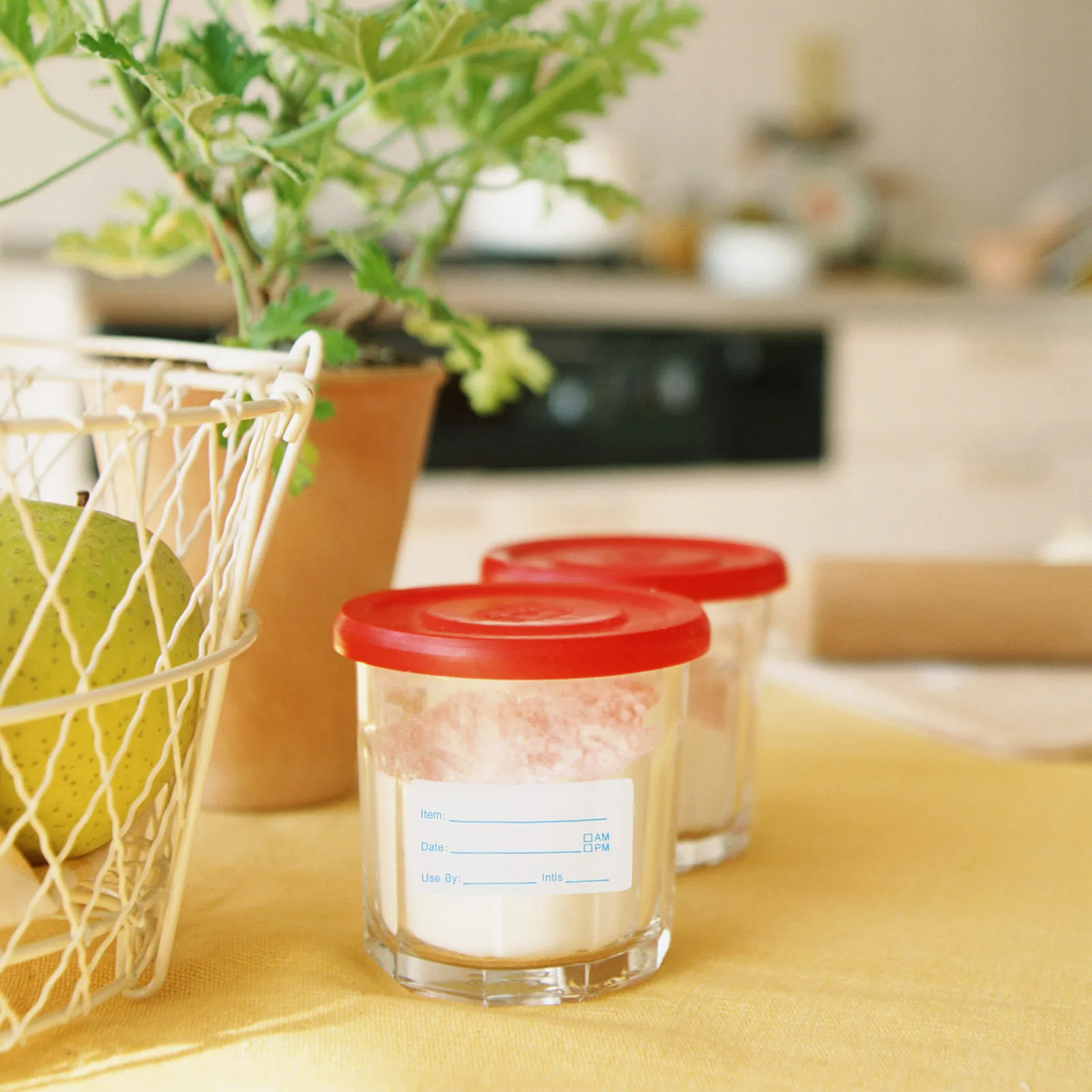 

Date Labels Stickers For Food Containers Fridge Freezer Pantry Organization Removable Kitchen Storage Labels