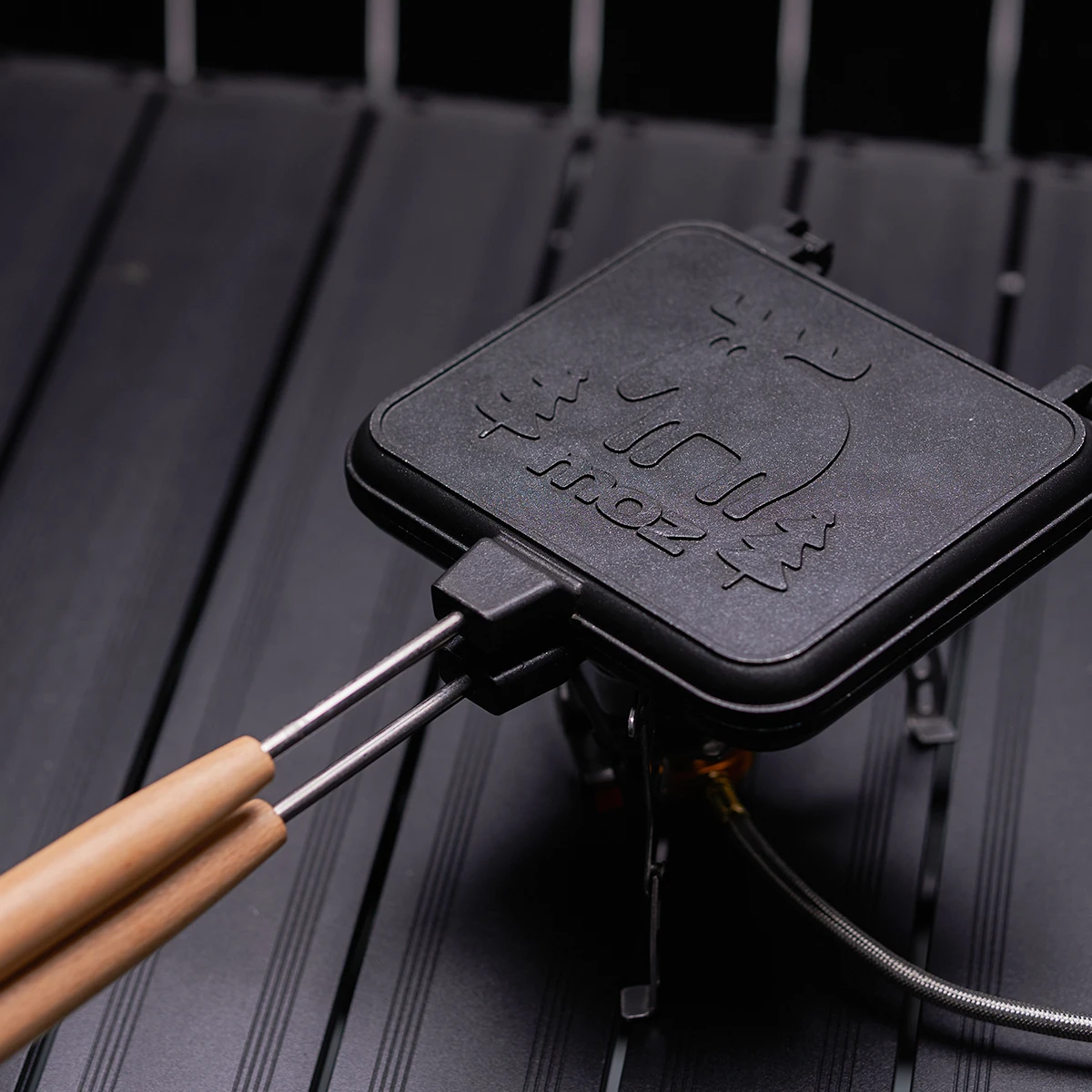 Outdoor Sandwich Clip Muffin Roasting Pan Camping Picnic Supplies Set Tableware Cookware Portable Roasting Clips