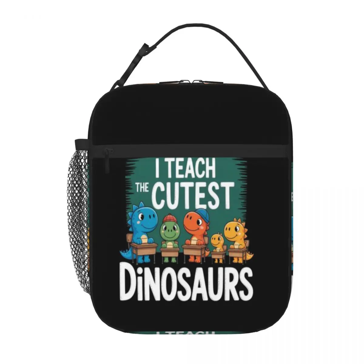 Bestselling I Teach The Cutest Dinosaurs Back To School Outdoor Style Commuter Lunch Bag Balanced Diet Pack Office Lunch Bag