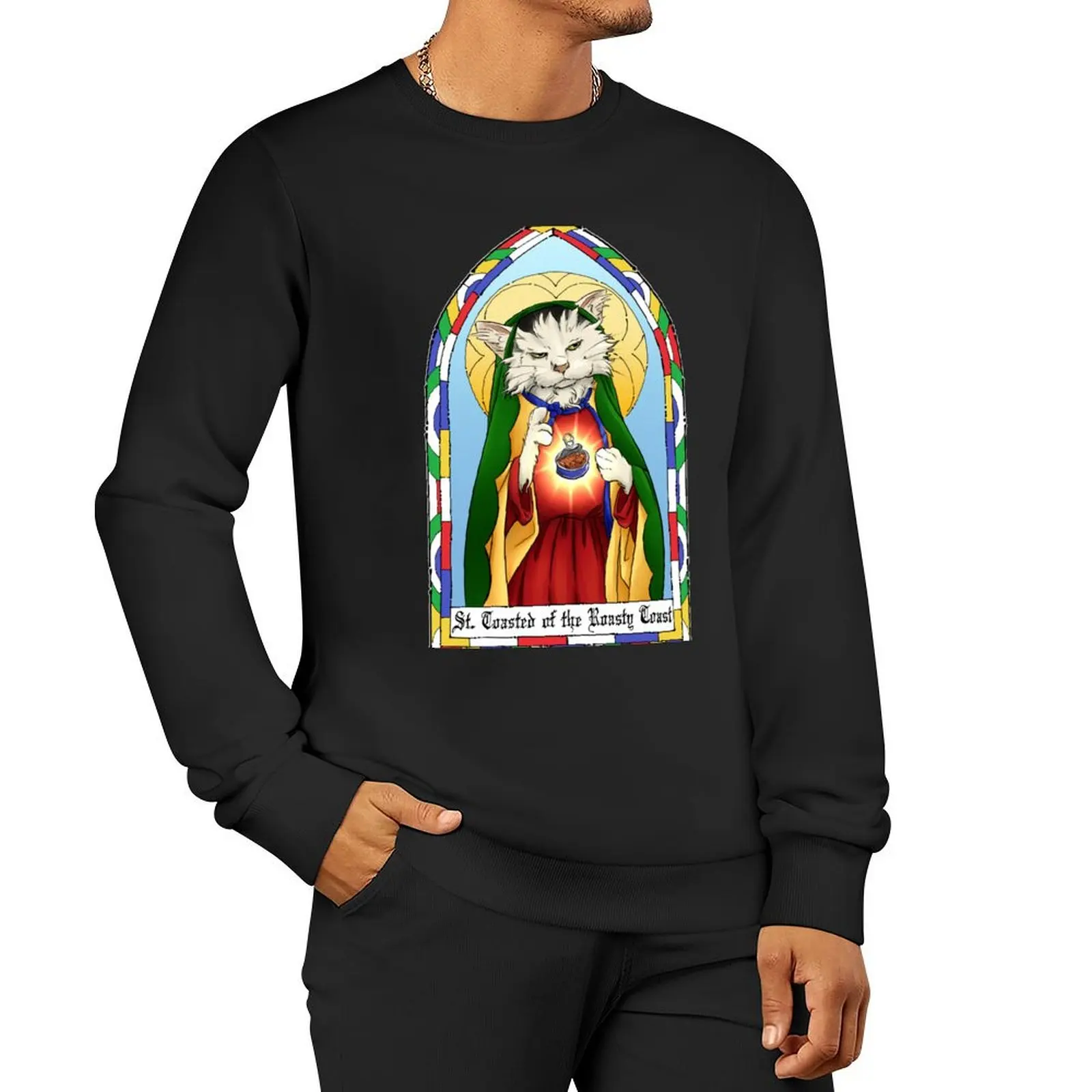 

Saint Toasted Sweatshirt streetwear men men's clothing mens designer clothes hooded sweatshirt