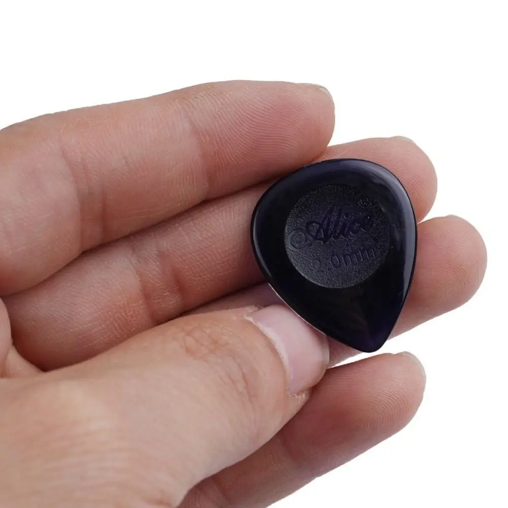 6 pezzi moda 1/2/3mm plettri per chitarra raccolta rapida ABS basso elettrico plettro accessori per chitarra tozzo