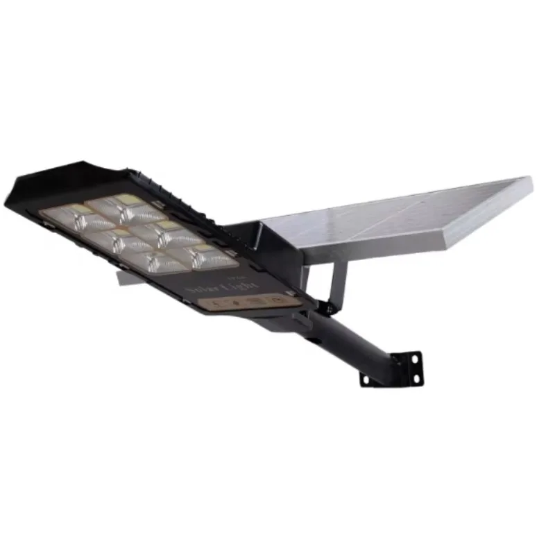 High Brightness Outdoor LED Solar Street Light with Motion Sensor Energy-Saving Night Lighting for Road Use