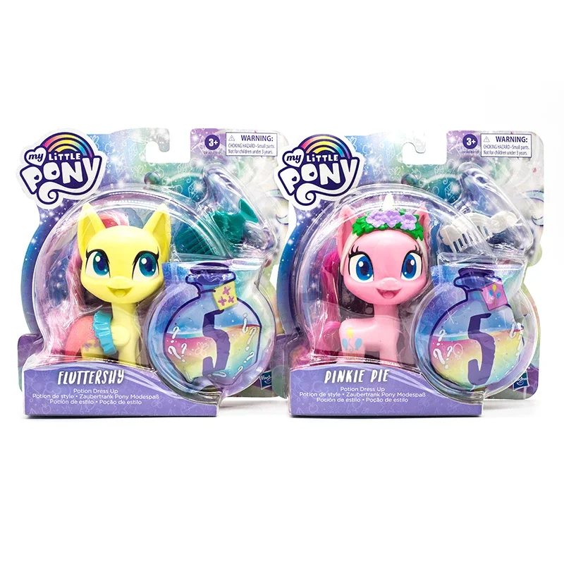 Hasbro My Little Pony Large Set Blind Bag Pinkie Pie Fluttershy Q-version Balloon Treasure Hunting Outfit Cutie Mark Crew Gift