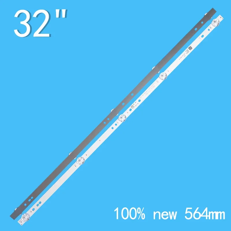 564mm LED Backlight strip 5 Lamp for 32"TV 32E1A 32X3 JL.D32051330-140BS-M_V01 Ptv3215iled 32E381S  32K5