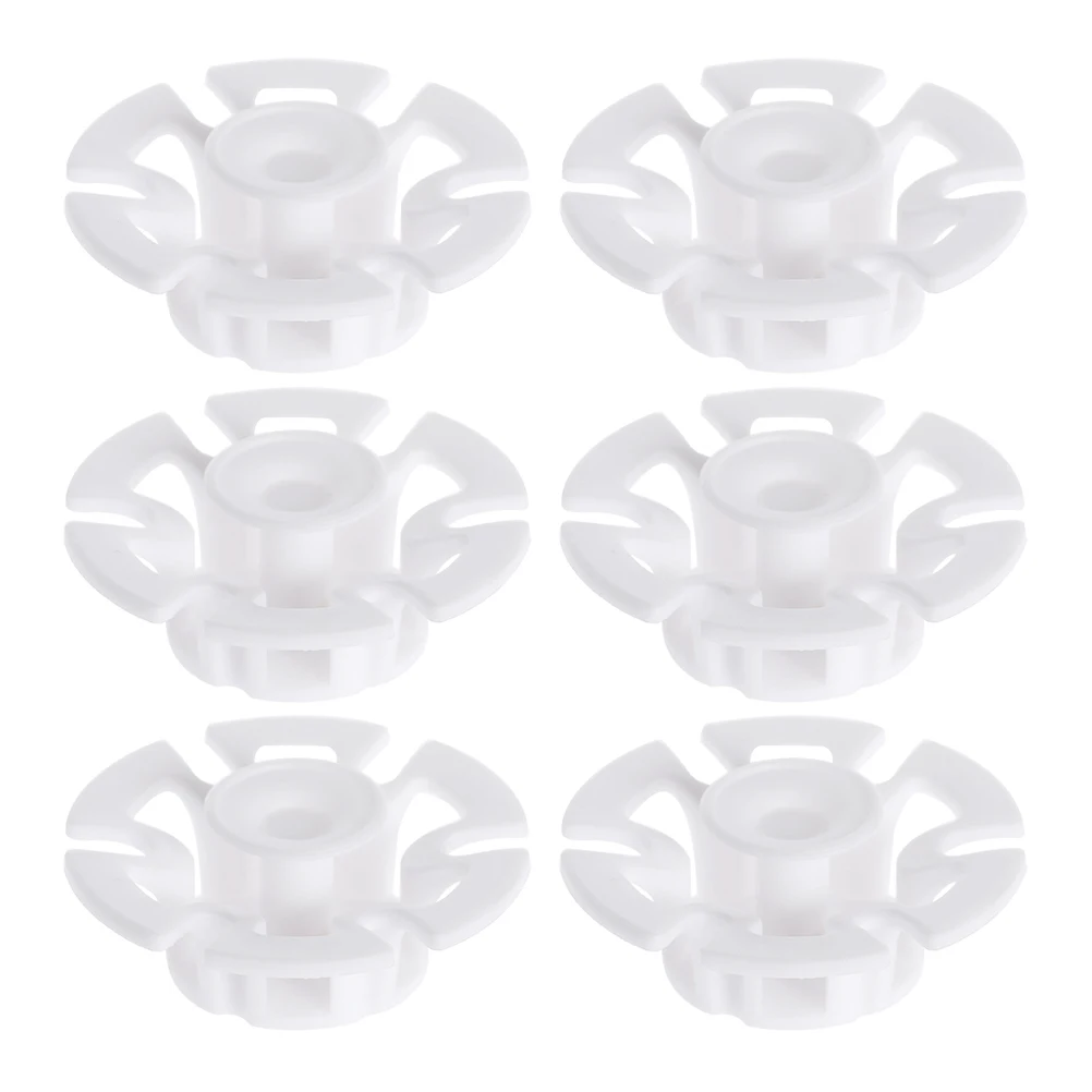 

6 Pcs Cable Manager Wire Fixers Bedroom Cord Organizers Thread Holder Bracket Keeper Pp Clips