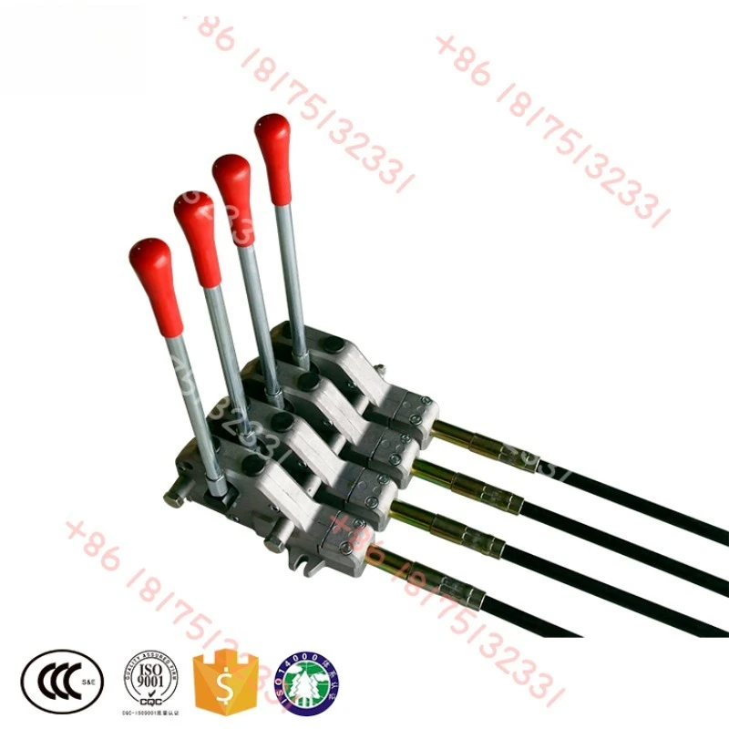 Hydraulic Valve Joystick Control With Push Pull Cable for Tractor Parts