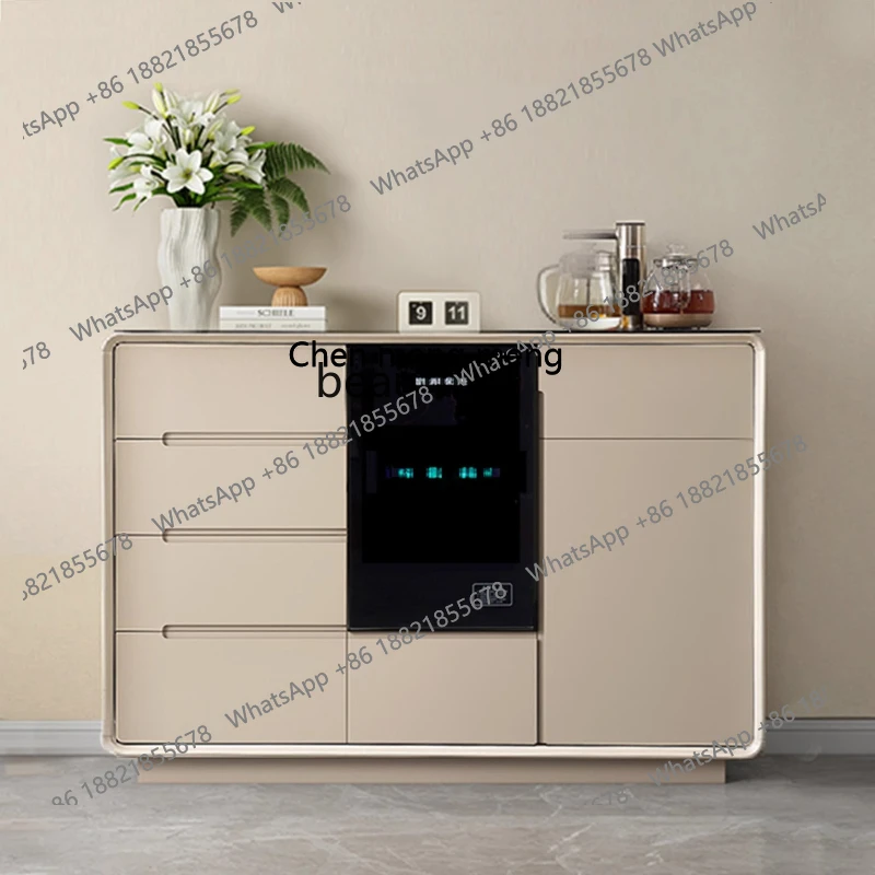 

X Tea Bar Machine Home Fully Automatic Sideboard Cabinet Solid Wood Living Room Smart Storage Cabinet Water Dispenser