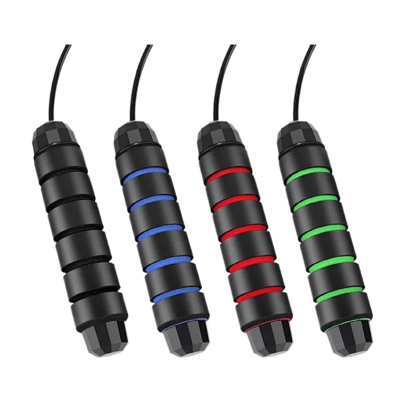 Lezyan خالية من التشابك السريع سرعة حبال قفز كابل مع الكرات الصلب تخطي حبل الصالة الرياضية اللياقة البدنية المنزل ممارسة ضئيلة الجسم