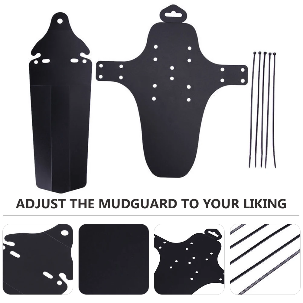 

Bike Mudguard Cycling Accessories Front Rear Wings Portable Adjustable 3D Foldable Stop Dirt Water Splashing Mountain Road Bike