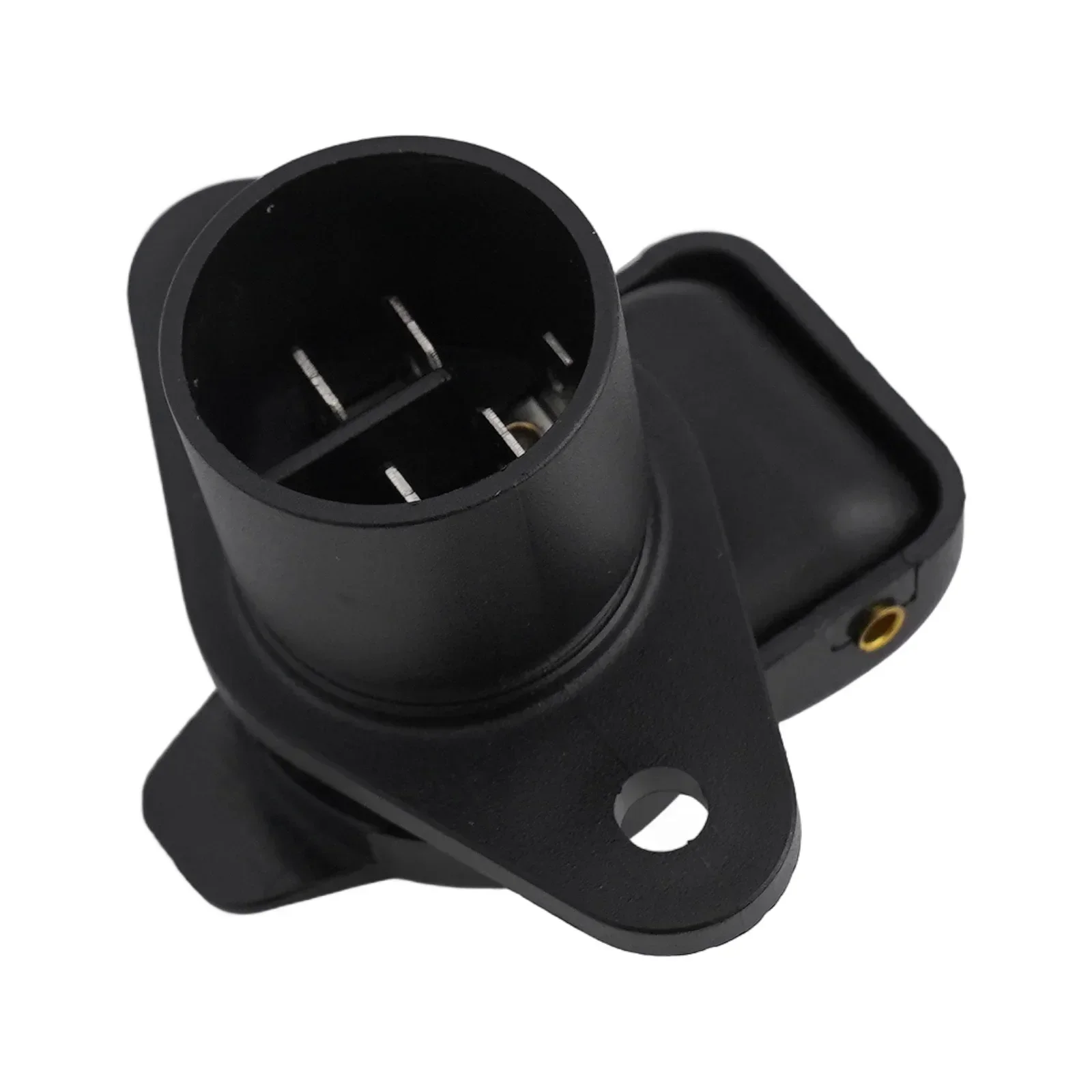 Método de instalação pino conector plug v conectar pino de reboque soquete resistente ao desgaste redondo 3 pólo plug-in acessórios