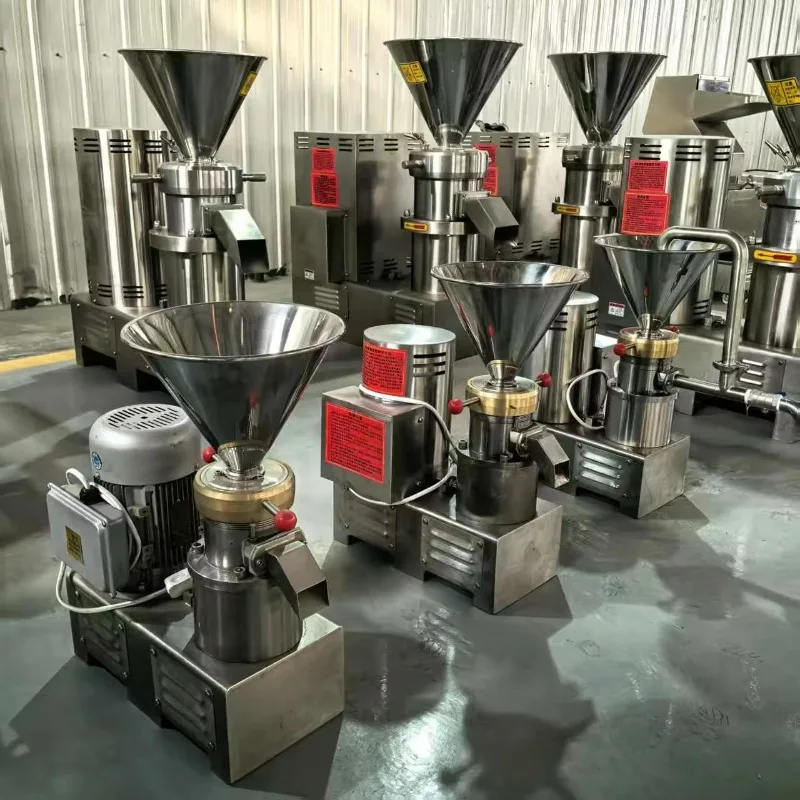 Customize 304 Stainless Steel Colloid Mill Peanut Butter Sesame Paste Grinder Nut Butter Machine