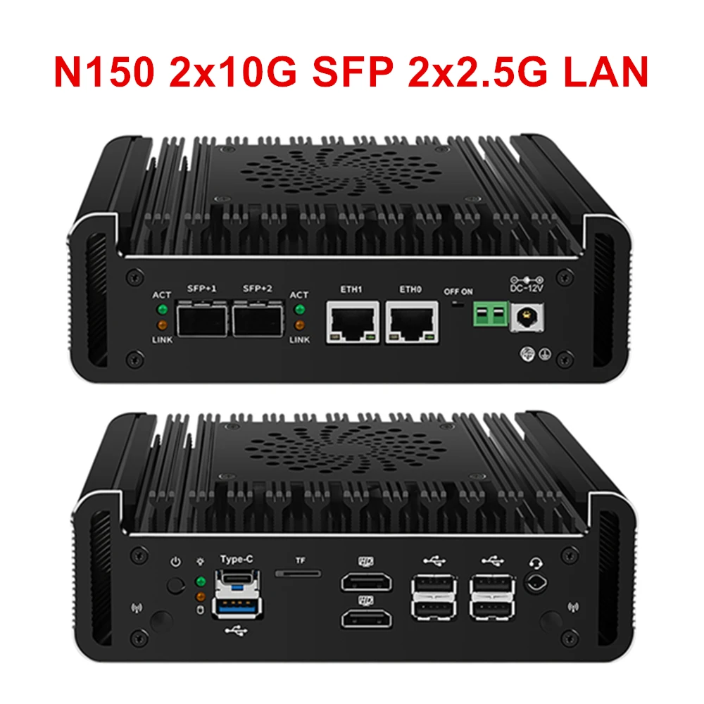 Topton Mini PC N355/N305/N95 16GB DDR5 512GB NVMe