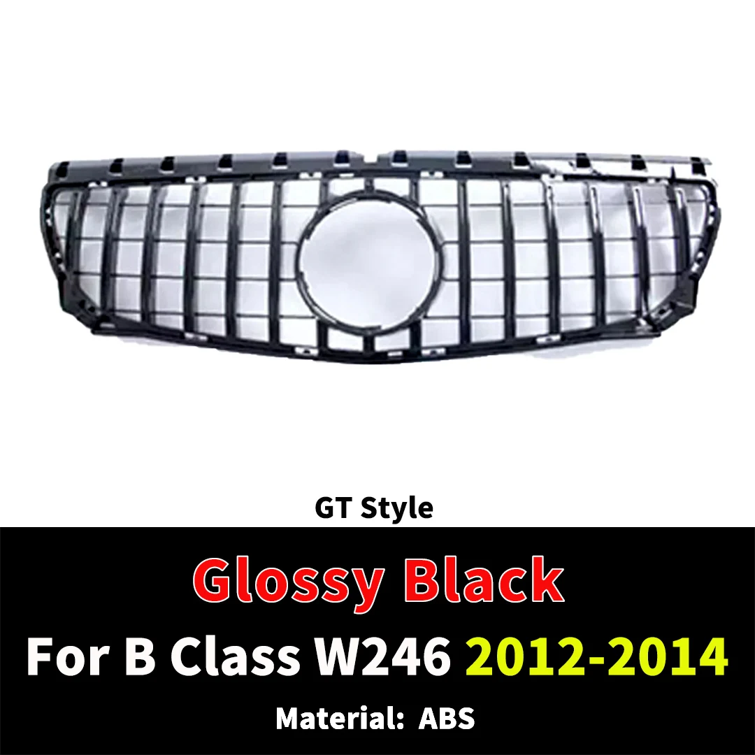 Facelift Voorbumper Grille Racing Grill Tuning Accessoires Voor Mercedes Benz B klasse W246 2012-2019 Bovenste Mesh midden Styling